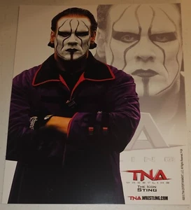 TNA Wrestling Sting Promo Photo Impact WWE WWF WCW AEW - Picture 1 of 1