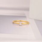 SALE‼️.09 Carat Diamond Engagement Ring 18k Yellow Gold ER0278-YG