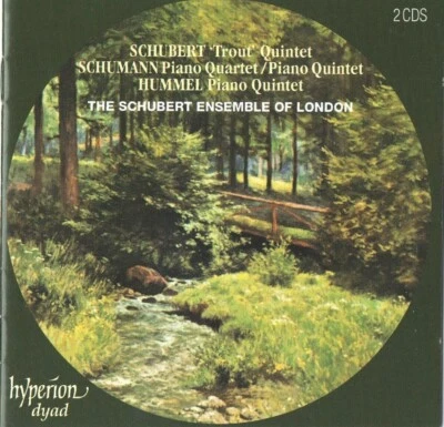 Schubert, Schumann, Hummel - Piano Quintets (2xCD 1996) - Image 1 of 2