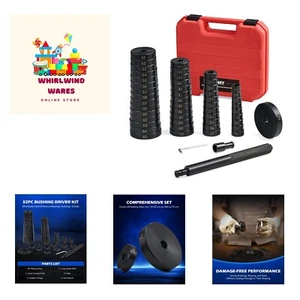 Comprehensive Bushing Removal Tool Set - 52 Tools for 18mm to 74mm Sizes - Picture 1 of 10