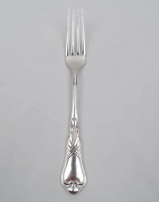Wilkens Jugendstil Herbstzeitlose H. Vogeler Speisegabel 800 er Silber Besteck - Bild 1 von 4