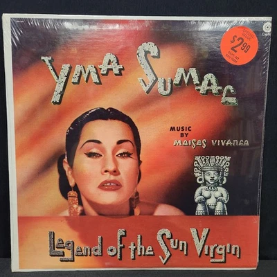 Sealed Yma Sumac Legend of the Sun Virgin SM-299 Vinyl Record LP Album - Image 1 of 2