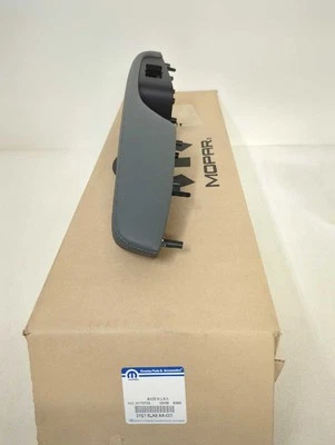 New OEM Mopar RH Rear Door Pull Armrest 2013-2016 Dodge Dart Grey 5YE16LA8AA - Image 1 of 4