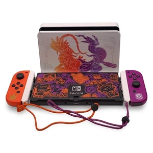 Nintendo Switch OLED (HEG-101) - Usado - Joy-Cons Naranja y Púrpura - Imagen 1 de 7
