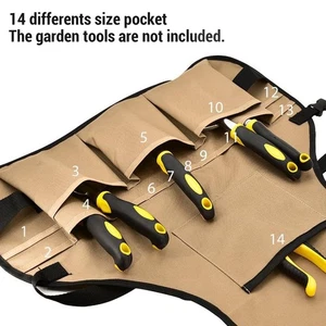 Garden Apron Multifunctional Work Apron For Woodworking - Picture 1 of 12