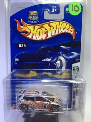 🔥🏁🇯🇵Hot Wheels 2003 First Editions Silver Honda Civic #39 A18 (EP1) - Image 1 of 4