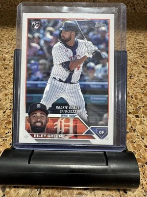 2023 Topps Update Series - Rookie Debut #US298 Riley Greene (RC) - Image 1 of 2