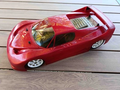 Vintage RC 1/10 Châssis YOKOMO YR-4 Special EP 4WD Ferrari F50 (tamiya yr4 hpi) - Photo 1/4