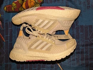adidas Wmns UltraBoost DNA CC_1 'White Acid Orange' FZ2548 New Sz 5.5  Yellowing - Picture 1 of 11