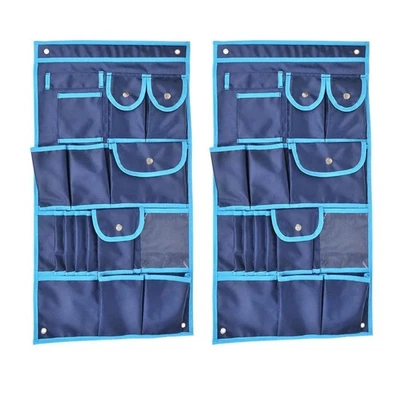 2x Camping Organizer 17 Fächer 74x39 Hängeaufbewahrung Hängetasche Wohnwagen - Bild 1 von 4
