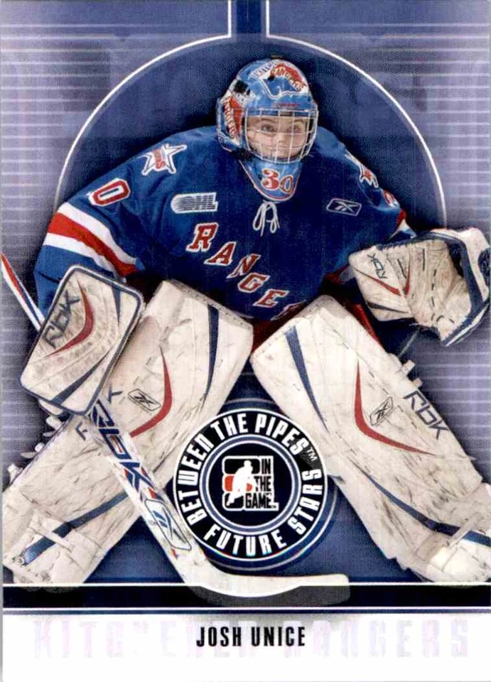 2008-09 In The Game Between The Pipes Josh Unice #25 - Image 1 of 2