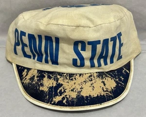 Vintage Penn State Hat Cap Nittany Lions PSU Paper Fragile Love Ya Lions OLD - Picture 1 of 9
