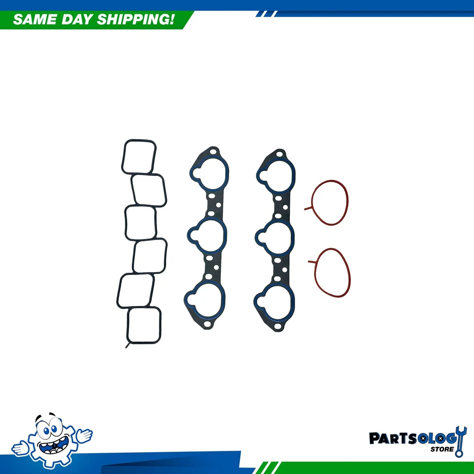 Junta de colector de admisión DNJ IG662 para 07-20 INFINITI Nissan 3,5 L-3,7 L DOHC Foto 1 de 1