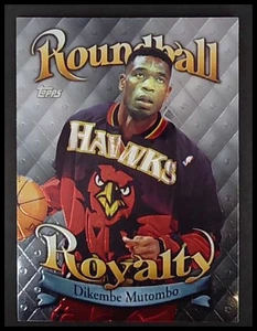 1998-99 Topps Basketball Dikembe Mutombo Roundball Royalty #R14 Denver Nuggets - Picture 1 of 10