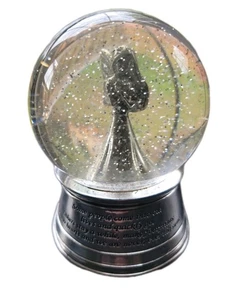 Toyo Angel Steel Musical Snowglobe Love Quote Expression Thoughtful Gift - Picture 1 of 11