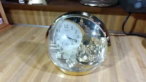 Vintage Citizen Quartz Moving Angels Mantel Clock,works great,rare! - Picture 1 of 10