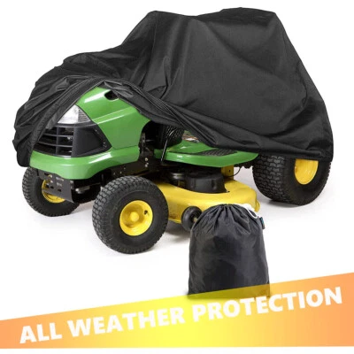 Lawn Mower Cover for John Deere Riding 100-X300 Series LP93917 Tractors Black