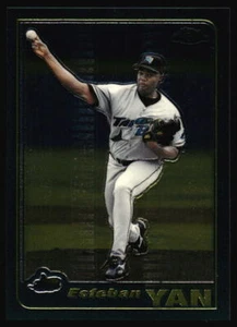 2001 Topps Chrome Esteban Yan #227 Tampa Bay Devil Rays - Picture 1 of 2