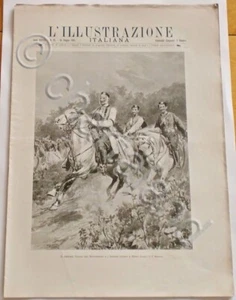 L'illustrazione Italiana - Principe Nicola del Montenegro - N° 25 - Giugno 1901 - Imagen 1 de 1