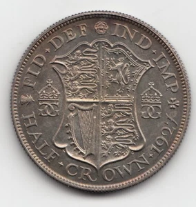 Very Rare George V 1927 Proof Silver Halfcrown 2/6 - Picture 1 of 2