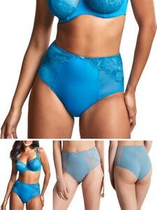 Panache Rocha Deep Briefs High Rise Lined Full Knickers Lace Brief Lingerie