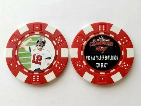 TOM BRADY WHO HAS 7 SUPER BOWL RINGS TAMPA BAY BUCS CHAMPIONS PC Gronkowski Cover
