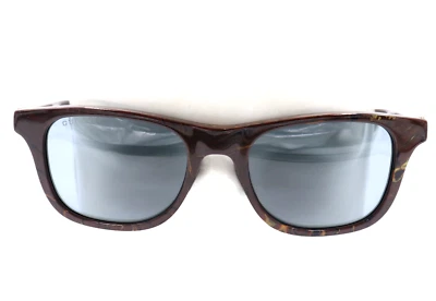 Gafas de sol Gucci unisex pulidas marrones rectangulares lentes grises GG1671S 003 51 $485 Foto 1 de 4