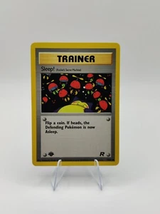 1. Auflage Schlaf! 79/82 - Team Rocket - Pokémonkarte - fast neuwertig (NM) - Bild 1 von 2