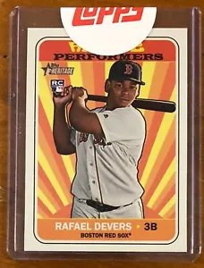 RAFAEL DEVERS, 2018 TOPPS HERITAGE ROOKIE CARD, UNCIRCULATED, WOW! - Bild 1 von 1