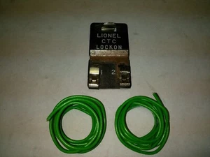 C-5 Lionel O 027 calibre CTC bloqueo de pista con cables conector de pista GC #43 - Imagen 1 de 1