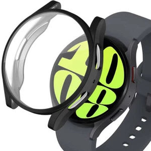 Schutzhülle + Glas Tech-Protect für Galaxy Watch 6 44 mm Schwarz Case Cover - Photo 1/5