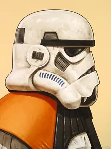 Mike Mitchell - Sand Trooper (Portrait) Mondo Print Poster - Bild 1 von 4