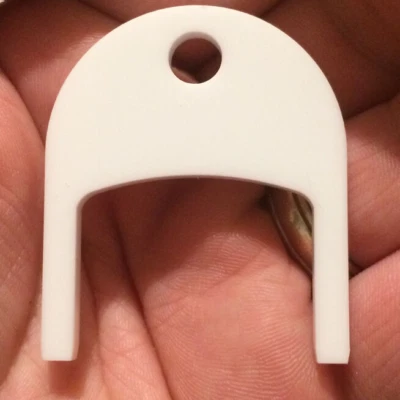 TOMSTRAD PLASTIC/METAL KEY: Fits Brightwell Modular Toilet Paper/Soap/Towel Dispensers