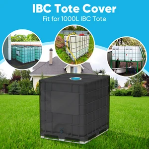 IBC Tank Abdeckung Regentonne Zubehör für Wassertank 1000l Container Cover UV - Bild 1 von 12
