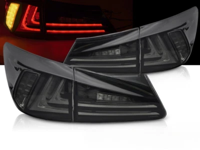 Paire de feux arriere Lexus IS II de 2006 a 2013 FULL LED Fume - 41453533 - Immagine 1 di 4