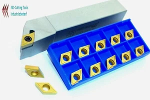 93° Drehhalter SDJCR 16x16 H11 +10 DCMT 11T308-HM P25 für Stahl Bearbeitung - Bild 1 von 2
