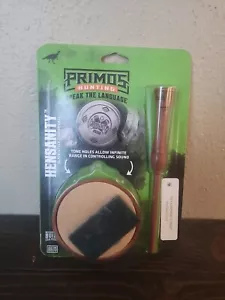 PRIMOS HENSANITY Hunting Tone Control Turkey Pot Call W/ Frictionite - Picture 1 of 2