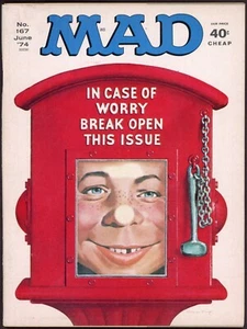 Mad Magazine - 1974, June - My Fair Lady Parody, A Mad Look at the Gas Shortage - Picture 1 of 2