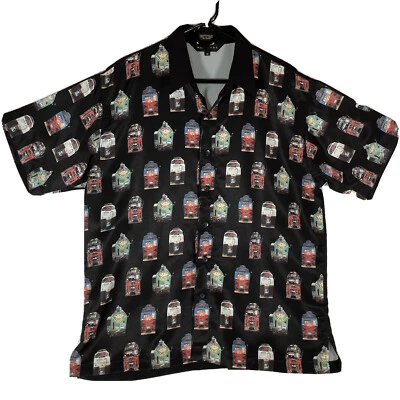 Welcome To Las Vegas Slot Machine Short Sleeve Shirt Mens Medium M.E.Sport - Image 1 of 4