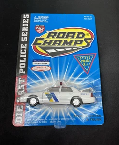 Road Champs Police Series 1998 Crown Victoria N. J. State Police 1:43 NIB - Picture 1 of 6