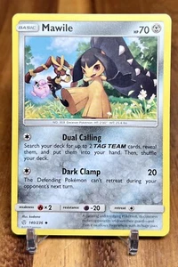 Tarjeta de Pokémon Mawile 140/236 Non Holo Poco Común Sol y Luna Eclipse Cósmico Casi Nueva - Imagen 1 de 2