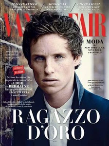 VANITY FAIR Magazine ITALY, Eddie Redmayne The Theory of Everything NEW - Picture 1 of 1
