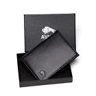 AVIMA BEST Genuine  Leather Passport Holder  Travel Wallet - for Men  & Women