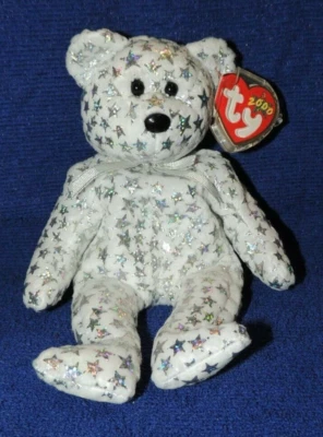 ORIGINAL TY BEANIE BABIES Original Ty Beanie Baby THE BEGINNING Bär mit Tag Vitrinenstück Geschenk
