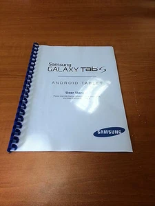 SAMSUNG GALAXY TAB S 8.4 SM-T700 PRINTED INSTRUCTION MANUAL USER GUIDE 82 PAGES - Picture 1 of 1