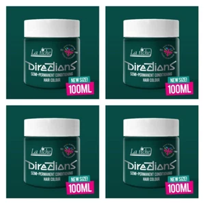 4x ALPINE GREEN La Riche Directions Semi Permanent Vegan Bright Hair Colour Dye - Picture 1 of 4