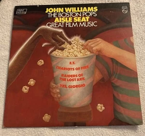 John Williams The Boston Pops Aisle Seat Great Film Music 1982 Philips Vinyl LP - Imagen 1 de 9