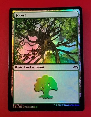 1x Forest | FOIL 272/272 | Magic Origins | MTG Magic Cards - Image 1 of 4