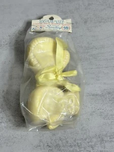 Sanitoy Softee gelb duftende Vinyl Boxhandschuhe NOS New Old Stock Vintage MOC - Bild 1 von 15