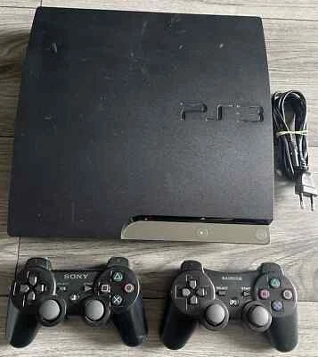 SONY PLAYSTATION 3 SLIM || CECH-2504A || SCHWARZ || 160GB || GETESTET & GEPRÜFT - Bild 1 von 4